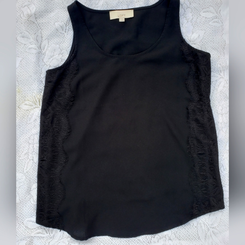 💥Women's black Loft shirt with lace design